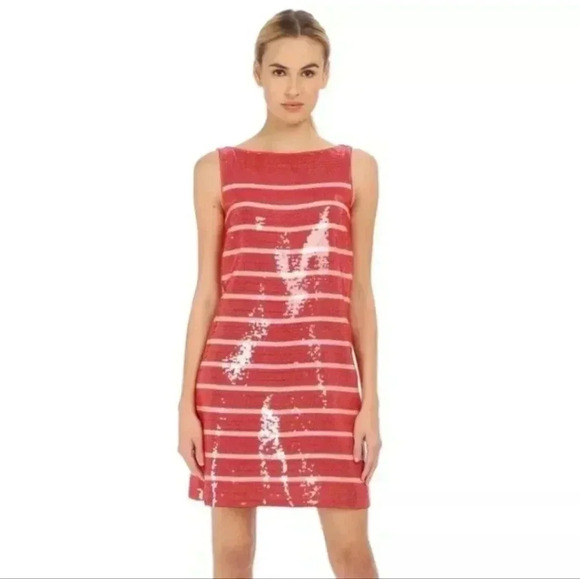 Kate Spade Pink and Red Sequin Dress - Picture 2 of 8